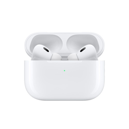 Apple AirPods Pro (2nd Gen) Belaidės ausinės Earbuds, Balta (MQD83ZM/A)-Ausinės ir