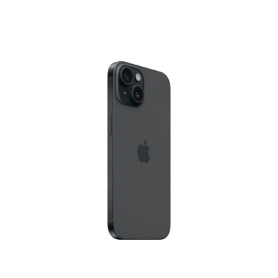 Apple iPhone 15 Išmanusis telefonas 6.1'' 128GB ROM Dual SIM 5G, Black (MTP03ZD/A)-Mobilieji