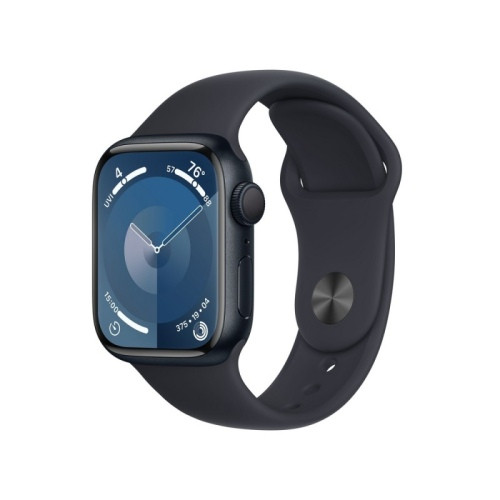 Apple Watch Series 9 Išmanusis laikrodis GPS 41mm Midnight Aluminum Case/Midnight Sport Band