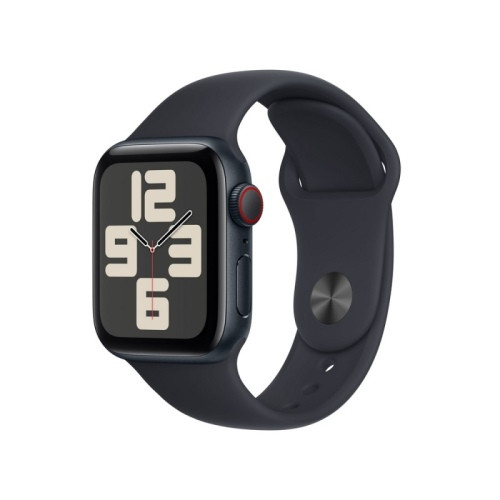 Apple Watch SE 2nd Gen Išmanusis laikrodis GPS 40mm Midnight Aluminum Case/Midnight Sport Band