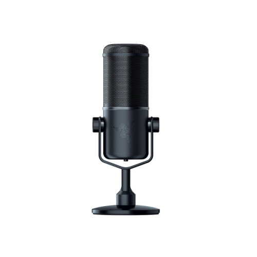 Razer Razer Seiren Elite Mikrofonas, Table microphone, USB, Juoda-Ausinės ir