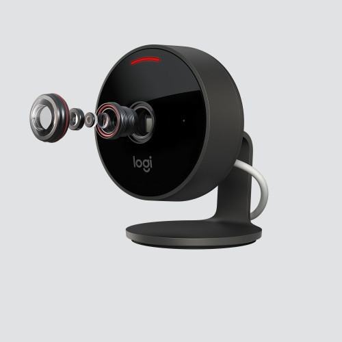 Logitech Circle View Camera Laidinė vaizdo stebėjimo kamera, FHD 1080p, 180°, Wi-Fi