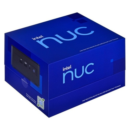 Intel NUC 12 Pro Kit NUC12WSHi3 Kompiuteris, Core i3-1220P Tall Kit No Cord-Stacionarūs