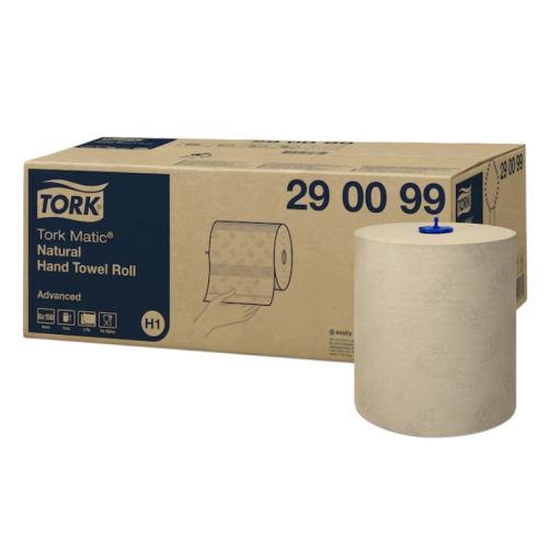 Natūralių popierinių rankšluosčių ritinys TORK H1, Advanced, 150 m, 290099-Popieriniai