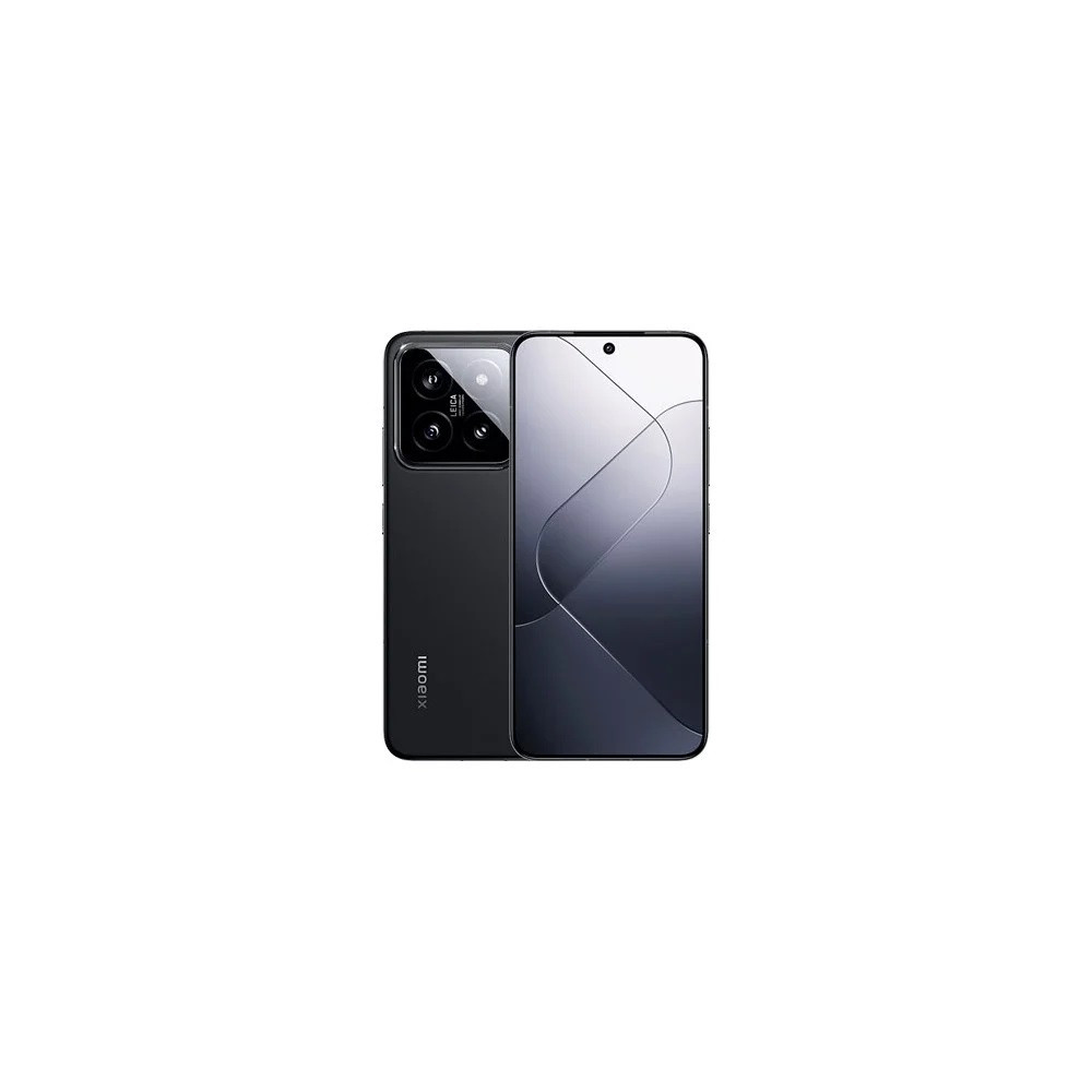 Išmanusis telefonas Xiaomi 14 (Black) DS 6.36“ LTPO OLED 1200x2670/3.3GHz&2.3GHz/512GB/12GB
