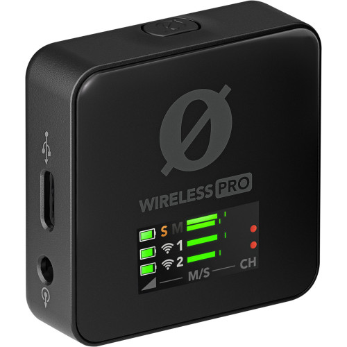 Rode Wireless PRO-Mikrofonai-Vaizdo kameros ir jų priedai