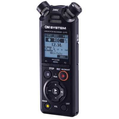 Olympus LS-P5 Linear PCM Recorder-Mikrofonai-Vaizdo kameros ir jų priedai