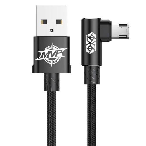Baseus MVP Elbow Cable USB Type-C 2A 1m - Black-Laidai ir adapteriai-Baterijos, laidai ir