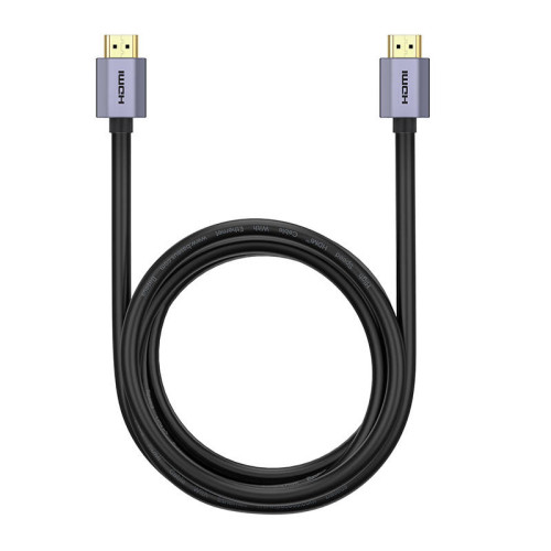 Baseus High Definition Series HDMI Cable, 4K 3m (Black)-Laidai ir adapteriai-Baterijos, laidai