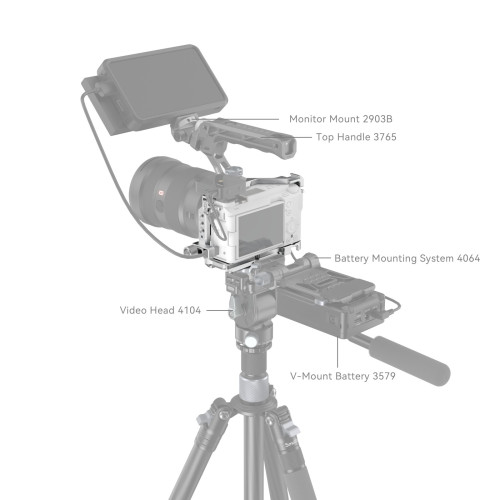 SmallRig 4320 Cage Kit for Sony ZV E1(Limited Edition)-Fotoaparatų priedai-Fotoaparatai ir jų