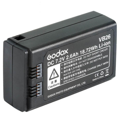 Godox VB26A battery for V1/V860III-Blyksčių priedai-Blykstės