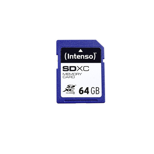 Intenso SDXC 64GB Class10 3411490-SDHC kortelės-Skaitmeninės laikmenos