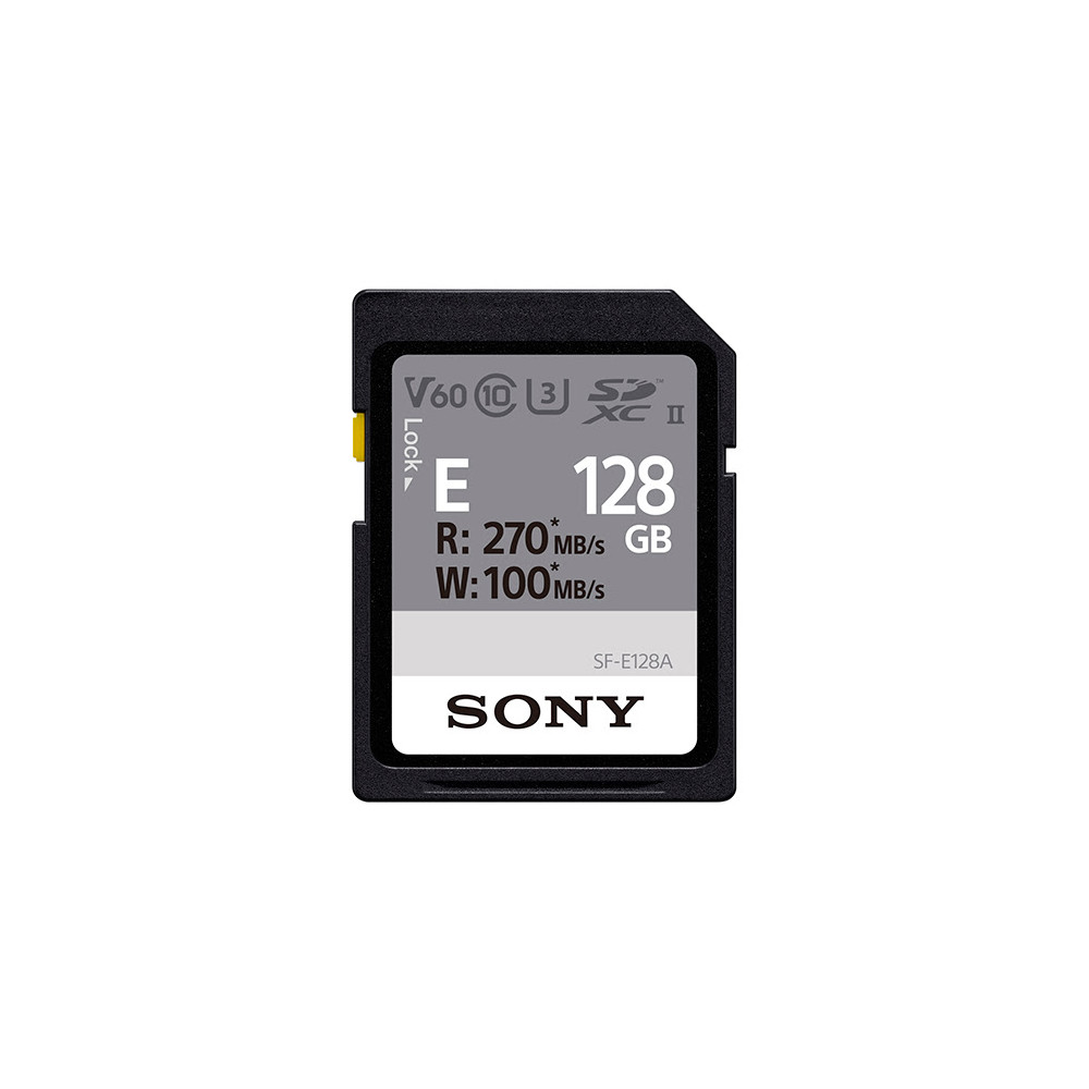 Sony memory card SDXC 128GB E UHS-II C10 U3 V60-SDHC kortelės-Skaitmeninės laikmenos
