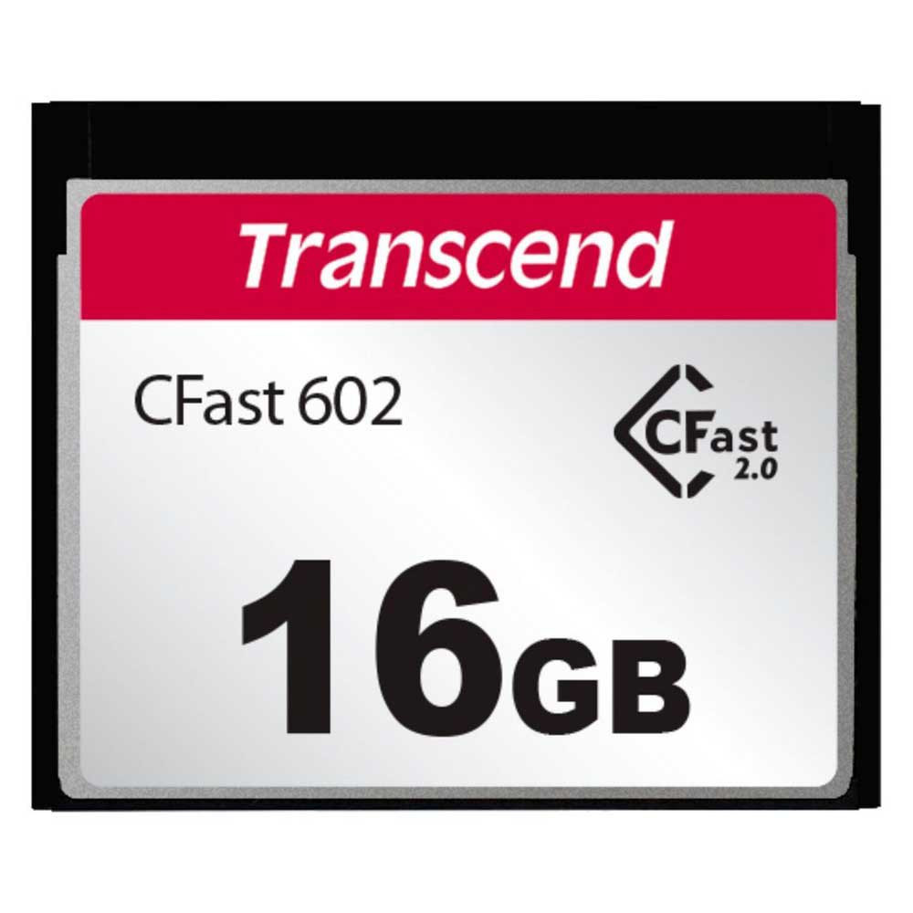 Transcend CFast 2.0 CFX602 16GB-CF kortelės-Skaitmeninės laikmenos