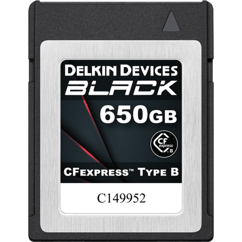 DELKIN CFEXPRESS BLACK R1725/W1530 650GB-CF kortelės-Skaitmeninės laikmenos