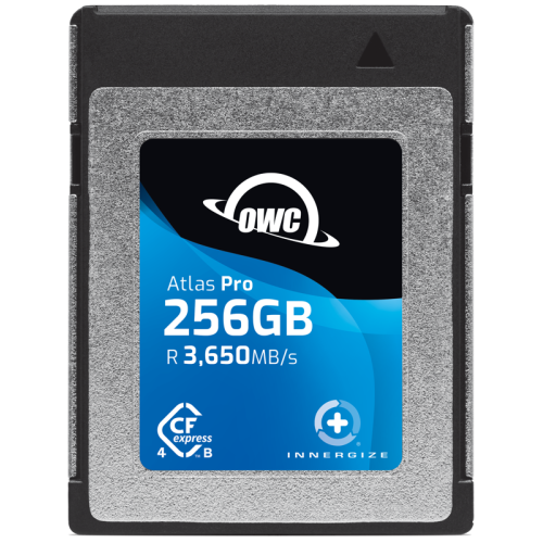 OWC CFEXPRESS ATLAS PRO R3650/W3000/SW800 (TYPE B) G4 - 256GB-CF kortelės-Skaitmeninės