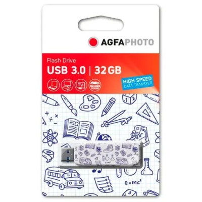 AgfaPhoto USB 3.0 Gen 1 32GB Motiv Schule-USB laikmenos-Skaitmeninės laikmenos