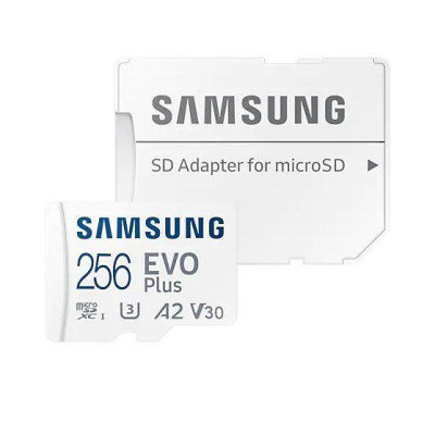 Samsung microSDXC EVO Plus 512GB with Adapter MB-MC512KA/EU-MicroSD kortelės-Skaitmeninės