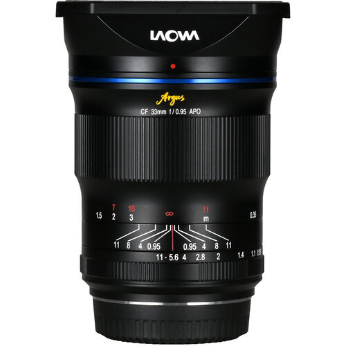 Laowa Argus 33mm F0.95 CF APO Fujifilm X-Sisteminių fotoaparatų objektyvai-Objektyvai ir jų