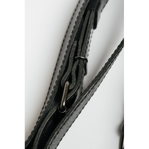 ZUKA STRAPS dual, juoda sp, CLASSIC DESIGN S dydis-SpyderHolster ir kitos nešiojimo