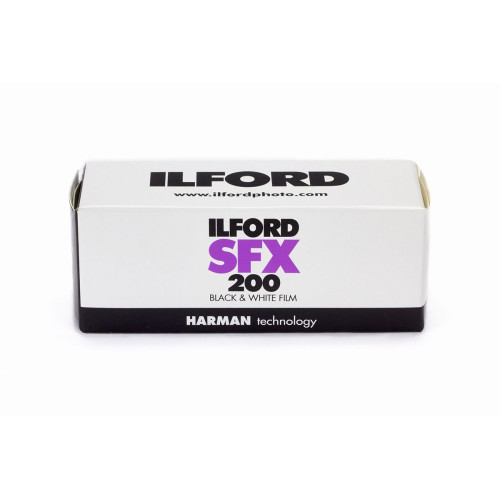 ILFORD FILM SFX 200 120-Nespalvotos fotojuostelės-Tradicinė ir momentinė fotografija