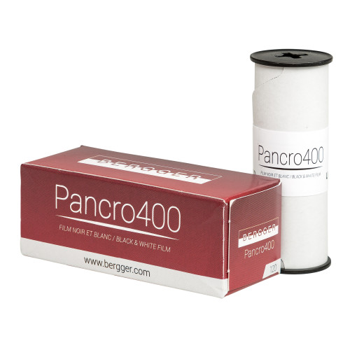 Bergger PANCRO 400 120-Nespalvotos fotojuostelės-Tradicinė ir momentinė fotografija