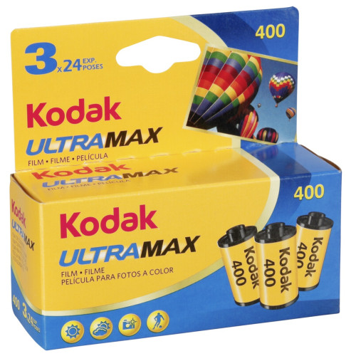 1x3 Kodak Ultramax 400 135/24-Spalvotos fotojuostelės-Tradicinė ir momentinė fotografija