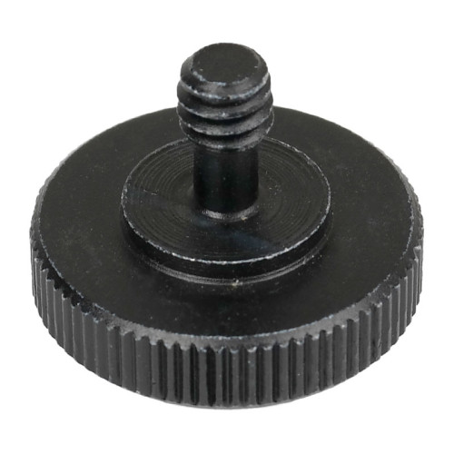 Caruba adapter screw 1/4"M 1/4"F with metal grip black-Trikojų priedai-Trikojai, monopodai