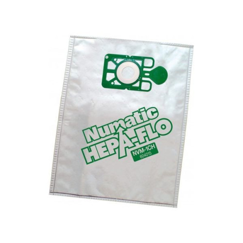 Kišenėlės Numatic HEPA-FLO filtras NVM-1CH (10 Vnt.)-Dulkių siurblių priedai-Dulkių siurbliai