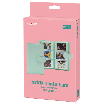 Albumas instax mini MINT GREEN-Momentinių fotoaparatų priedai-Fotoaparatai ir jų priedai