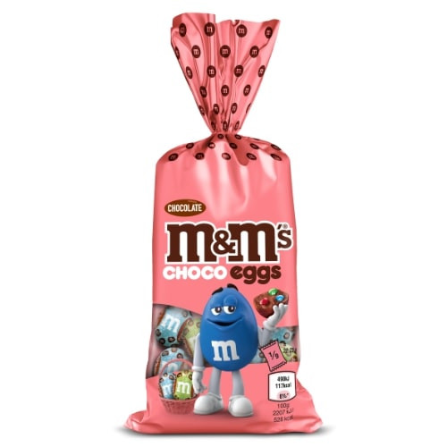 Pieninio šokolado kiaušiniai M&M’S minis, 200g-Šokoladas-Saldumynai