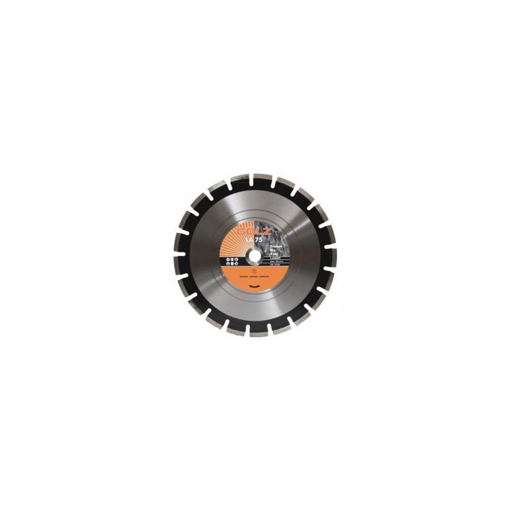 Deimantinis diskas asfaltui GOLZ LA75 300x25.4mm-Deimantiniai diskai-Pjovimo diskai