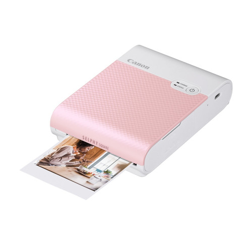 Canon Selphy Square QX10 (rožinis)-Rašaliniai ir foto spausdintuvai-IT technika fotografams