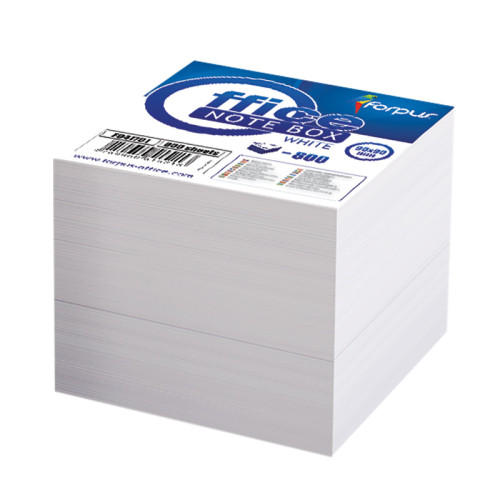 Lapeliai užrašams FORPUS 850 x 850 mm, 800 lapelių-Sąsiuviniai ir popierius užrašams-Popierius