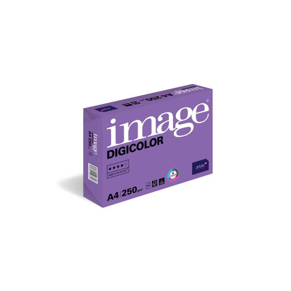 Popierius IMAGE DIGICOLOR A4, 250 g/m2, 250 lapų-Biuro popierius-Popierius ir popieriaus