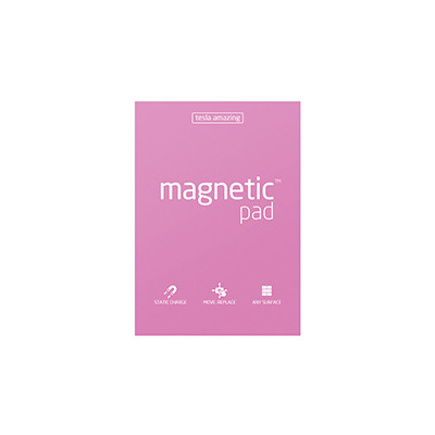 Magnetiniai lapeliai TESLA AMAZING A3 rožiniai, 50lapų-Kiti-Popierius ir popieriaus produktai