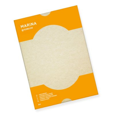 Dekoratyvinis popierius MARINA, A4, 175 g/m2, 25 lapai, smėlio sp.-Spalvotas, kartoninis