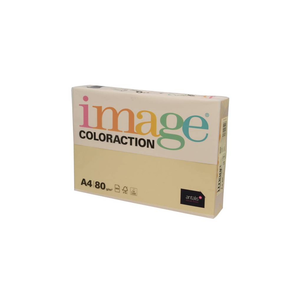 Spalvotas popierius IMAGE COLORACTION, A4, 80 gsm, 500 lapų, BEACH / PALE BEIGE-Spalvotas