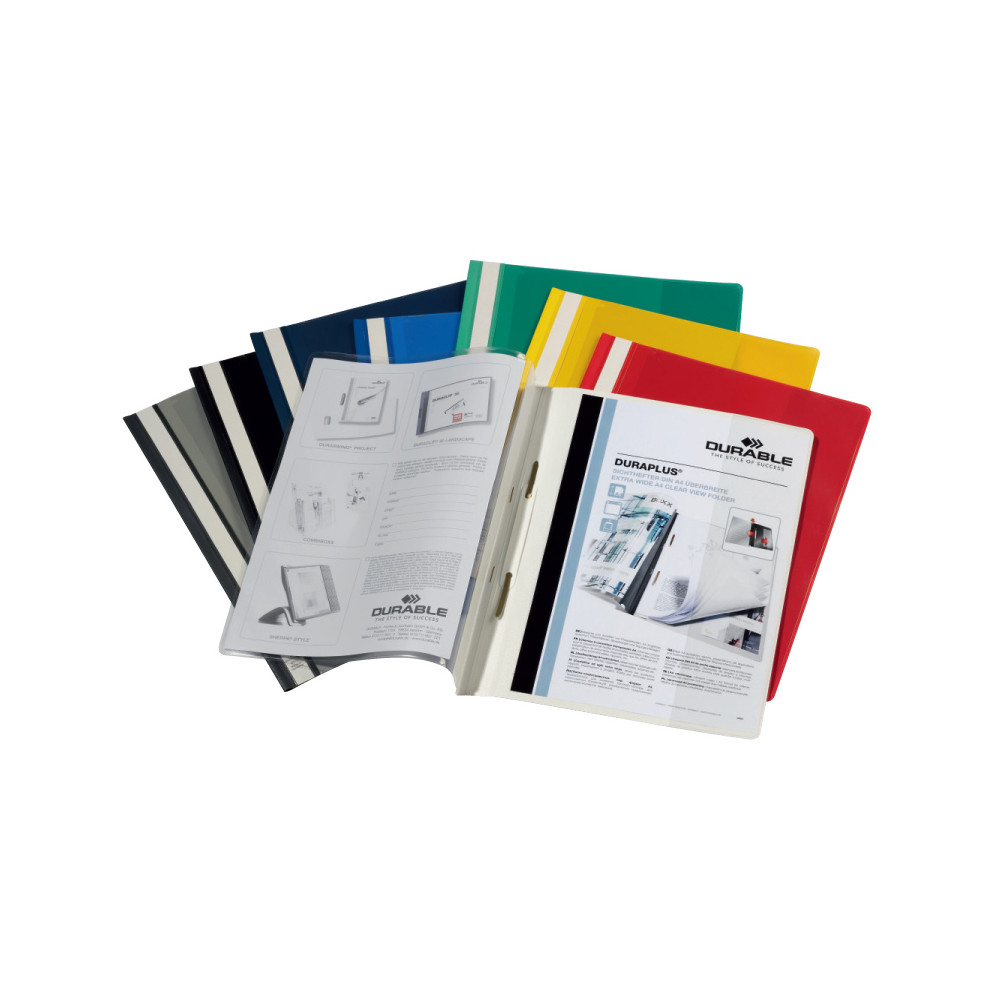Aplankas su įsegėle DURABLE, A4-Aplankai ir dėklai dokumentams-Dokumentų laikymo, archyvavimo