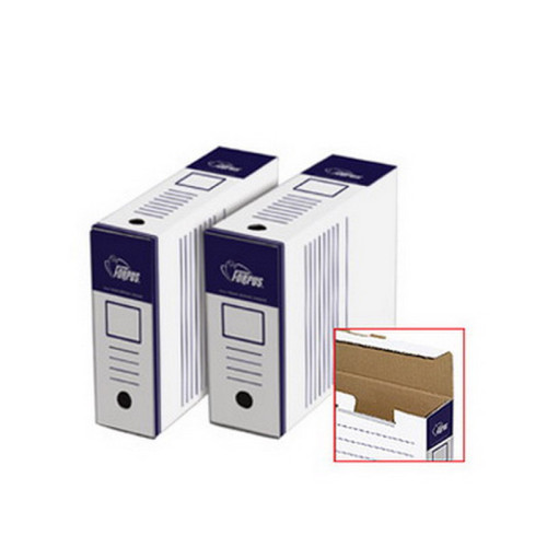 Archyvinė dėžė, A4, 240 x 322 x 100 mm-Archyvavimo dėžės ir priedai-Dokumentų laikymo