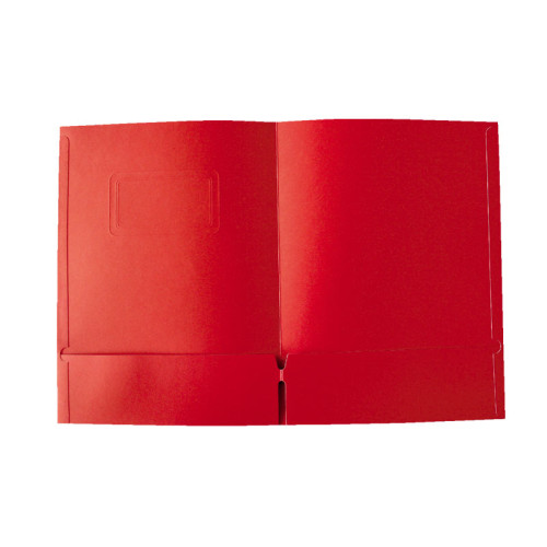 Kartoninis dėklas dokumentams SMLT, raudona-Įmautės, L formos dėklai-Dokumentų laikymo