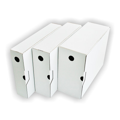 Dokumentų archyvavimo dėžė SMLT A4, 238 x 120 x 320 mm, balta-Archyvavimo dėžės ir