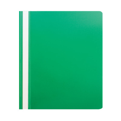 Aplankas dokumentams su įsegėle ELLER A4, (pak. -25 vnt.), žalias-Aplankai ir dėklai