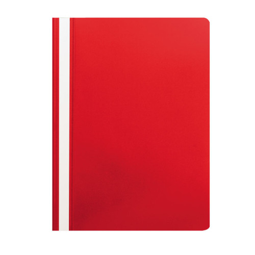 Aplankas dokumentams su įsegėle ELLER A4, (pak. -25 vnt.), raudonas-Aplankai ir dėklai