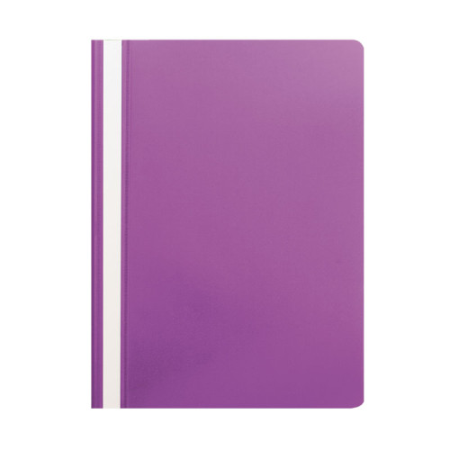 Aplankas dokumentams su įsegėle ELLER A4, (pak. -25 vnt.), violetinis-Aplankai ir dėklai