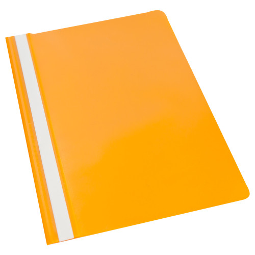 Aplankas dokumentams su įsegėle ELLER A4, (pak. -25 vnt.), oranžinis-Aplankai ir dėklai