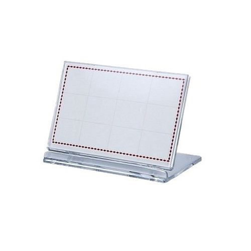 Pastatomos vardinės stalo kortelės ARGO SRD517, 100 x 67 mm-Pastatomos stalo vardinės