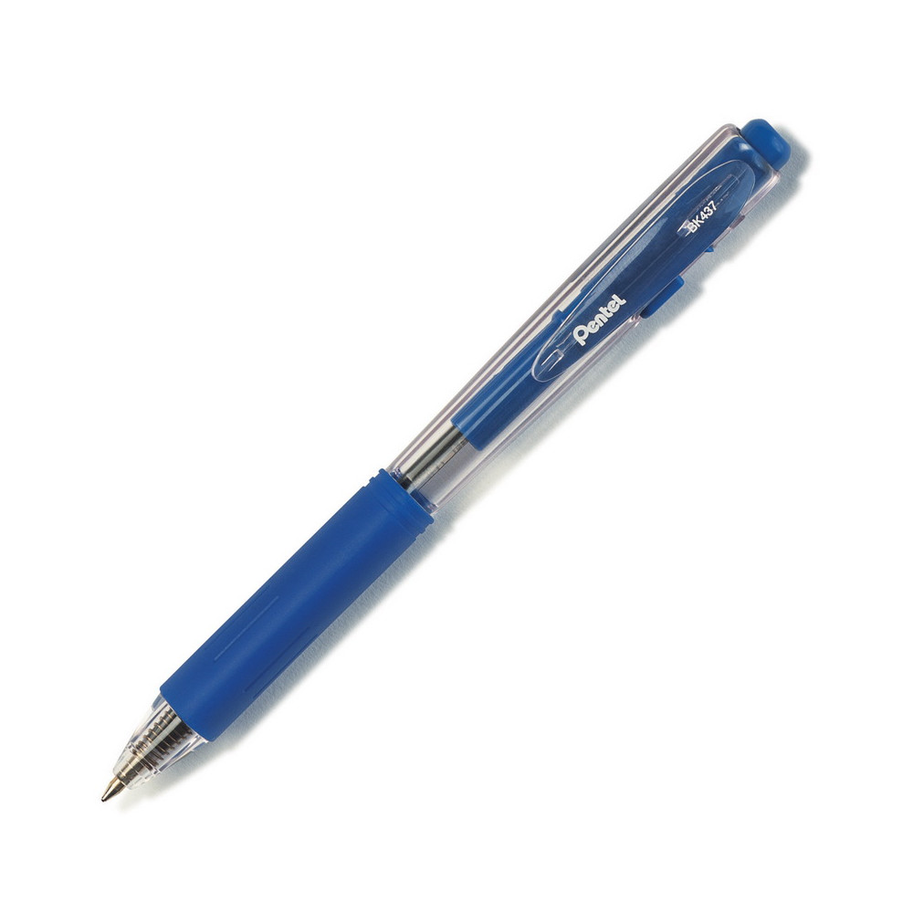 Automatinis tušinukas PENTEL BK437, 0.7 mm., mėlyna-Tušinukai-Rašymo priemonės