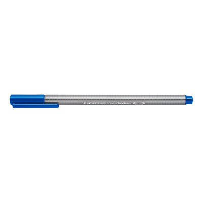 Vienkartinis rašiklis STAEDTLER TRIPLUS FINELINER 334, 0,3 mm, mėlyna-Piešimo priemonės-Rašymo