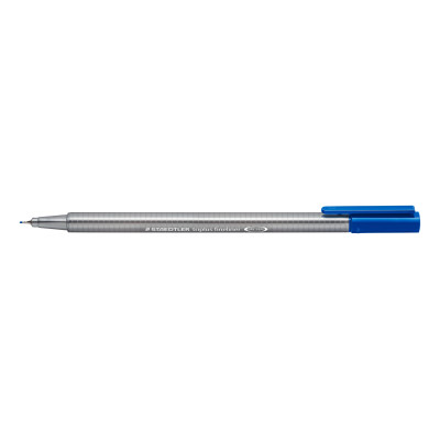 Vienkartinis rašiklis STAEDTLER TRIPLUS FINELINER 334, 0,3 mm, mėlyna-Piešimo priemonės-Rašymo